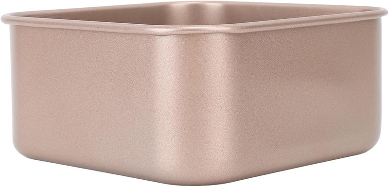 Pwshymi Deep Square Non Stick Baking Pan Stackable Thickened Carbon Steel Baking Sheet for Cake Bread Barbecue Gold, for Antique and Early Style (Extra Large 32.7 X 24.4 X 31.5in) - Image 2