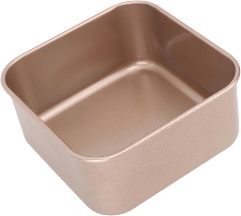 Pwshymi Deep Square Non Stick Baking Pan Stackable Thickened Carbon Steel Baking Sheet for Cake Bread Barbecue Gold, for Antique and Early Style (Extra Large 32.7 X 24.4 X 31.5in) - Image 3