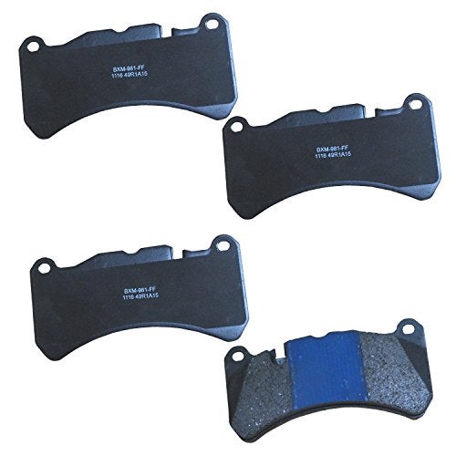 Bendix Premium SBM1116 Semi-Metallic Front Brake Pads for Select Models Alfa Romeo Giulia, Stelvio, Maserati Ghibli, GranTurismo, Quattroporte, Mercedes-Benz CLK55 AMG, CLK63 SLK55 AMG - Image 1