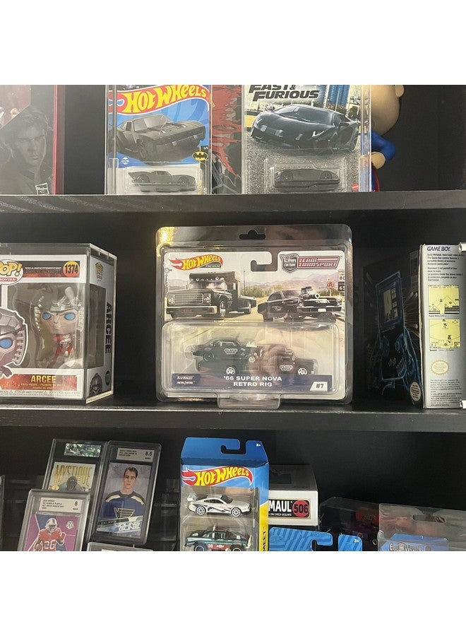 EVORETRO Blister Case Protector Compatible with Hot Wheels Team Transport Blister Protectors Pack of 10 - 0.80MM PET Premium Grade Protection, Crystal Clear Display, Custom Fit, Durable - Image 5