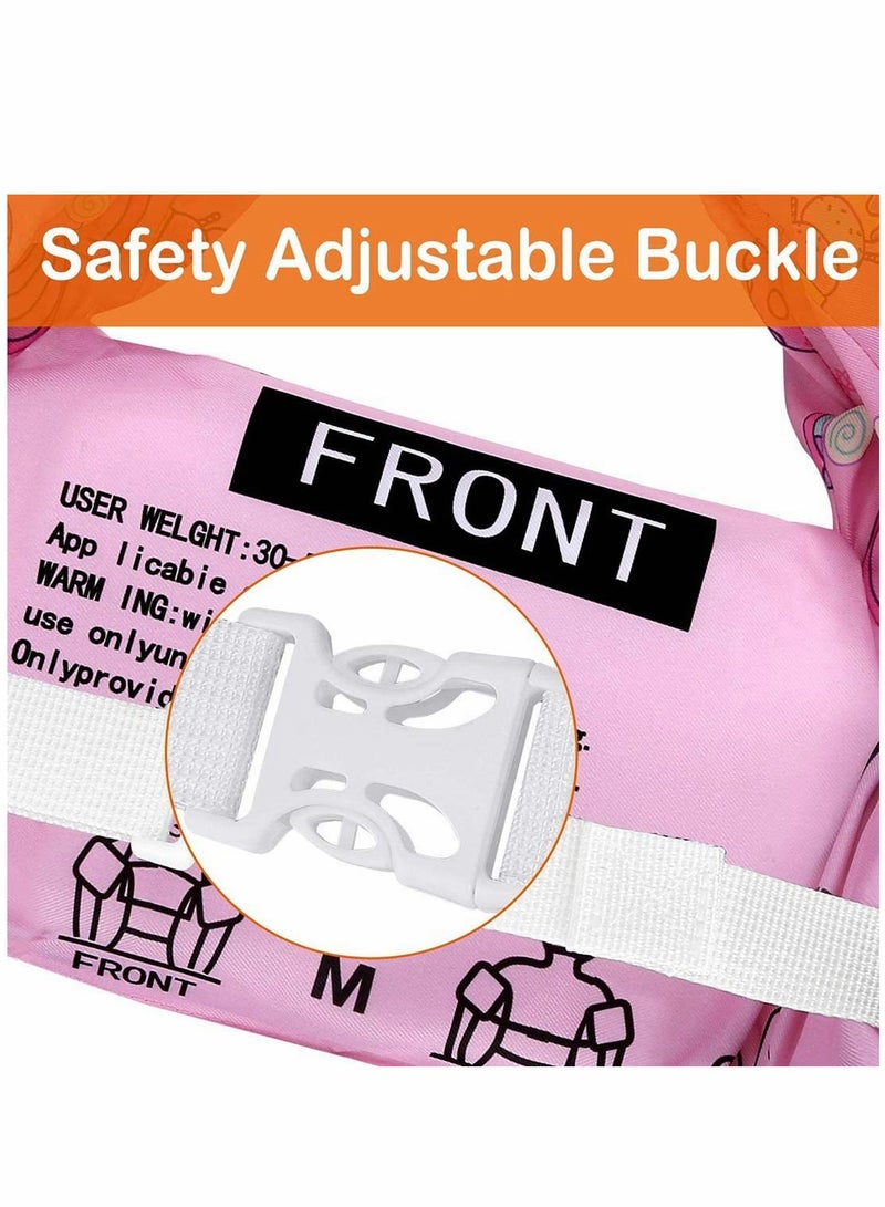 Barakah Toddler Swimming Float Vest, Arm Bands Kids Swim Vest with Shoulder Harness. Swim Training Jacket for 2-6 Years Old Boys Girls - Image 3