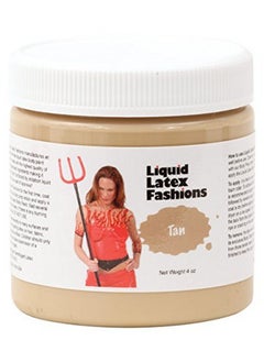 Liquid Latex Fashions Tan 4 Ozliquid Latex Body Paint Ammonia Free No Odor Easy On And Off Cosplay Makeup Creates Professional Monster Zombie Arts 