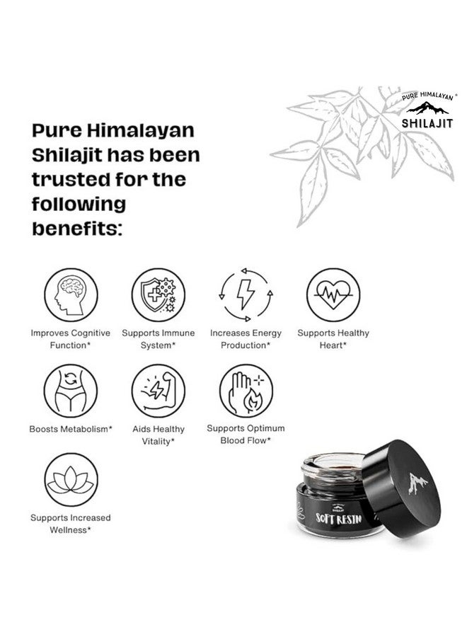 Pure Himalayan Shilajit Himalayan Shilajit by Pure Himalyan Shilajit, Grade A Himalayan Soft Resin, Energy & Immune Support, Natural Source of Fulvic Acid & 85+ Trace Minerals Supplement for Men & Women (15ml/0.5oz) - Image 4