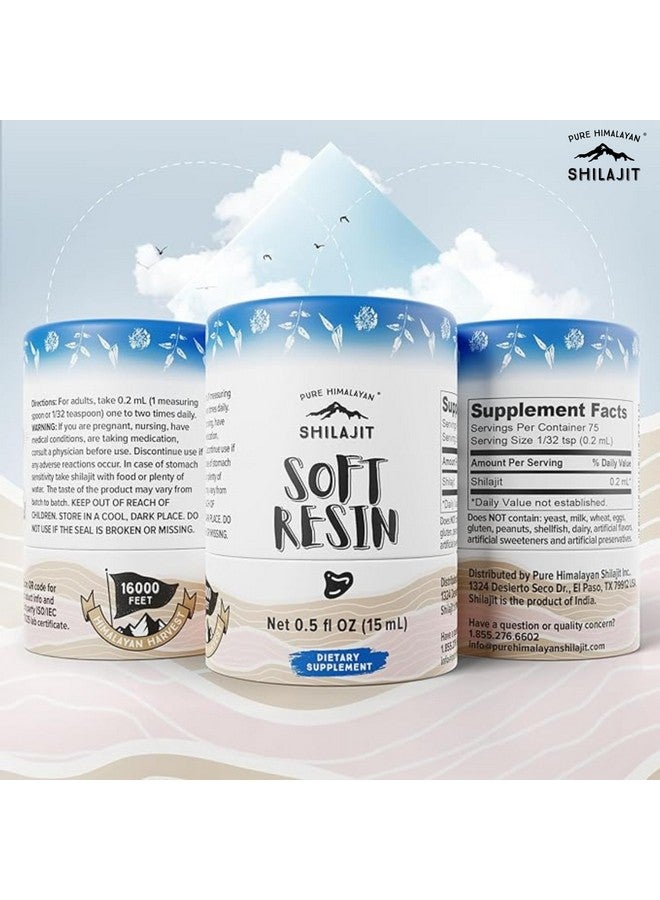 Pure Himalayan Shilajit Himalayan Shilajit by Pure Himalyan Shilajit, Grade A Himalayan Soft Resin, Energy & Immune Support, Natural Source of Fulvic Acid & 85+ Trace Minerals Supplement for Men & Women (15ml/0.5oz) - Image 2