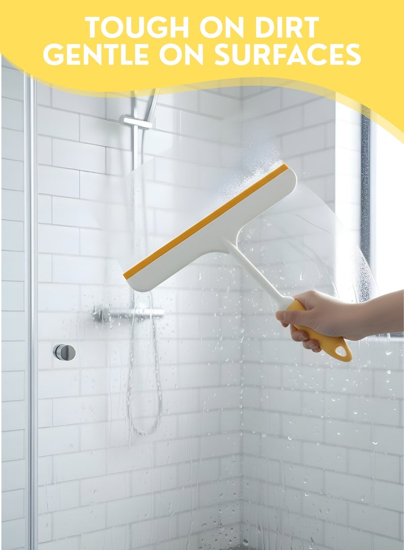 JUNI 5-Piece Kitchen Cleaning Set, Heavy Duty Brush Set with Dustpan,Dish Scrubber, Bottle Brush, Pan Scrubber, Scouring Pad for Deep Household Cleaning - Image 5