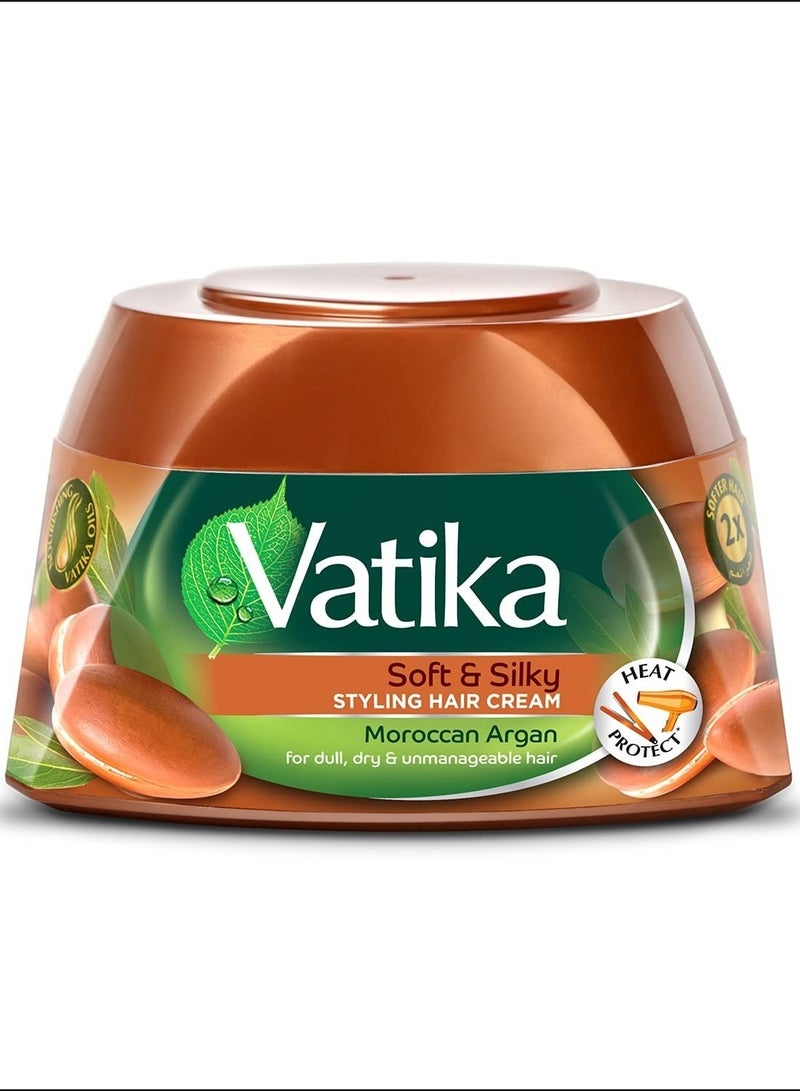 VATIKA Styling Hair Cream Moroccan Argan 140ml