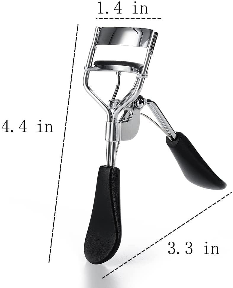 RIXTEC Premium Eye Lash Curler | Parlor Eye Makeup Accessory Easily Roll Over Small Eyelashes | Professional Handle Curl Eye Lash Curler - Image 2