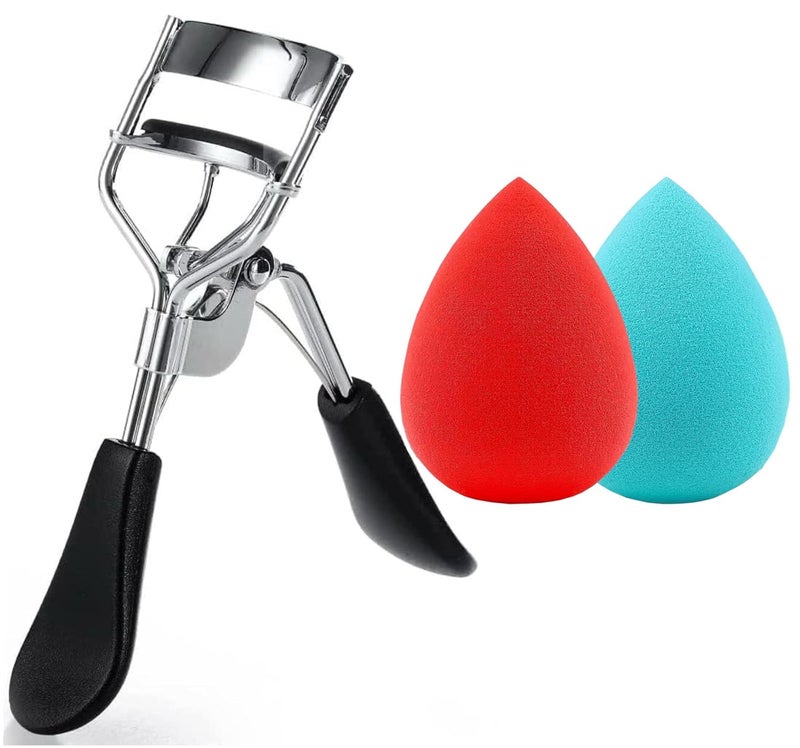 RIXTEC Premium Eye Lash Curler | Parlor Eye Makeup Accessory Easily Roll Over Small Eyelashes | Professional Handle Curl Eye Lash Curler - Image 1