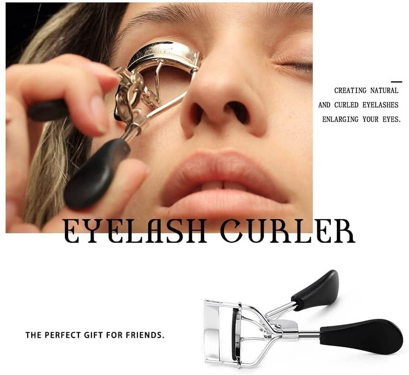 RIXTEC Premium Eye Lash Curler | Parlor Eye Makeup Accessory Easily Roll Over Small Eyelashes | Professional Handle Curl Eye Lash Curler - Image 3