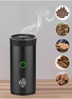 ZO7 Electric Incense Burner, USB Rechargeable Bakhoor Burner, Superior Quality and Upgraded with Incense Storage, Portable Mubkhara Device for Home Office  - Image 3