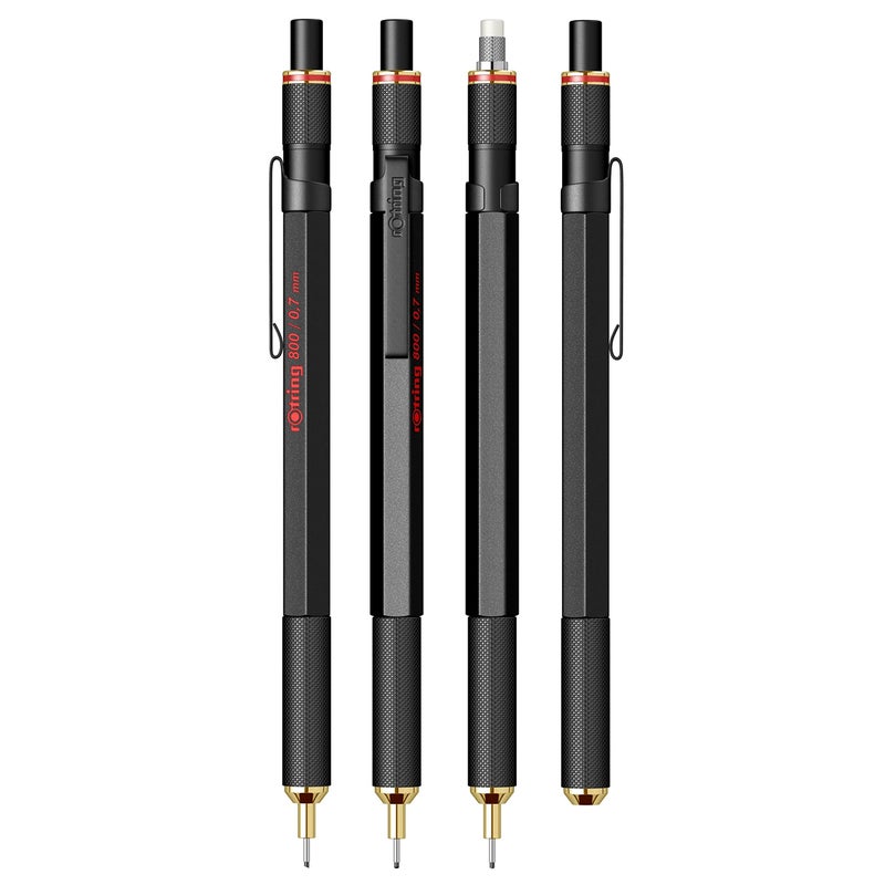 Rotring 800 Mechanical Pencil 0.7Mm Black - Image 3
