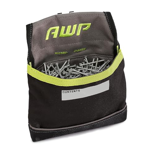 AWP TrapJaw Clip-on Fastener Tool Pouch, Small Utility Bag with Spring-Loaded Closure, Durable Tactical Tool Holder for Nails, Screws, and Electrical Accessories, 1L-039-2 - Image 1