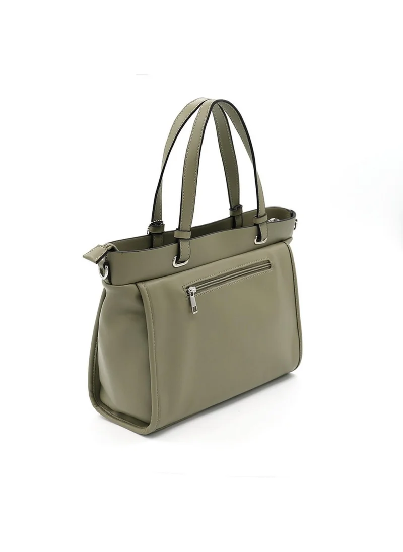 مارينا جالانتي Marina Galanti Women's Assolo Woven Shopper Bag – Green