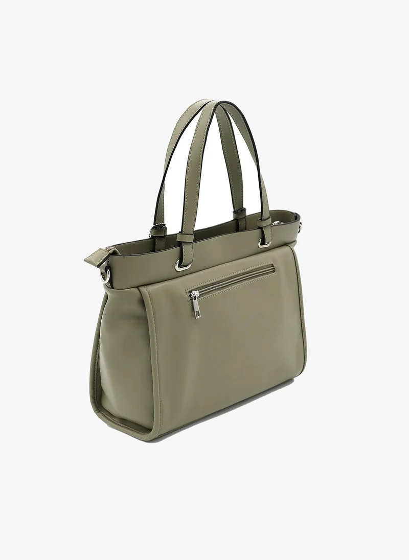 Marina Galanti Marina Galanti Women's Assolo Woven Shopper Bag – Green