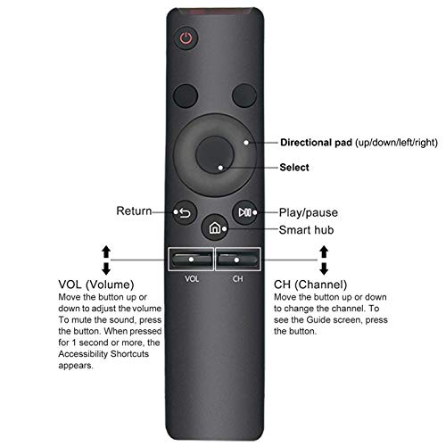 Allimity BN59-01259B BN59-01259D Remote fit for Samsung FHD HD Smart TV KU6470 UA43KU6470 UA43KU6470U UA43KU6470UMXL UA49KU6470U UA49KU6470UMXL UA55KU6470U UA55KU6470UMXL UA65KU6470U UA65KU6470UMXL - Image 5