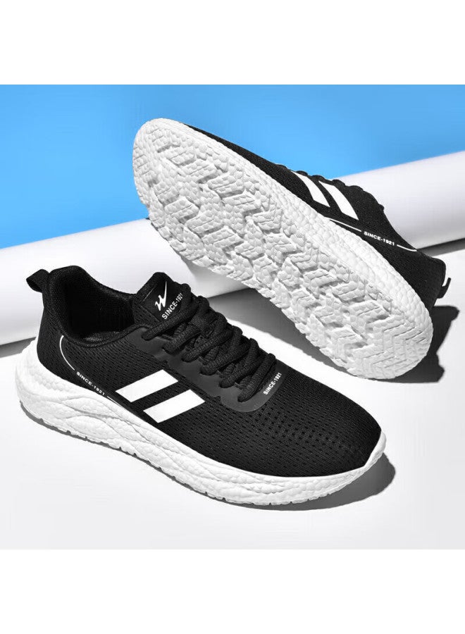Double Star Eight Shuangxing Bate Men's Sneakers, Spring Mesh Breathable Soft-soled Running Shoes, Casual Lightweight Durable Work And Travel Shoes For Couples - Image 2