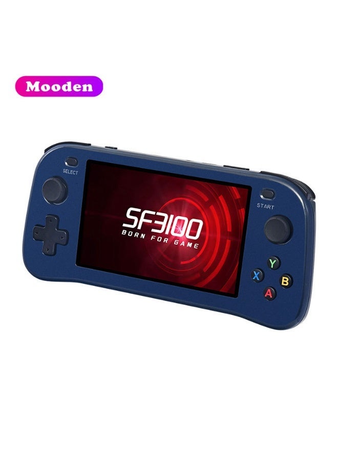 ELTRAZONE SF3100 Handheld Game Console 4.5 Inch Screen Portable Retro Gaming Device with Dual 3D Joysticks, 10+ Emulators, Classic Games, Rechargeable Portable Video Game Player for Kids & Adults - Image 1
