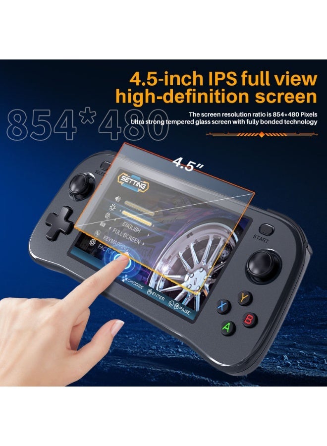 ELTRAZONE SF3100 Handheld Game Console 4.5 Inch Screen Portable Retro Gaming Device with Dual 3D Joysticks, 10+ Emulators, Classic Games, Rechargeable Portable Video Game Player for Kids & Adults - Image 2
