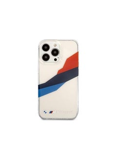 BMW BMW Motorsport Collection PC/TPU Hard Case Graphic Tricolor For iPhone 13 Pro (6.1") - Transparent  - Image 1