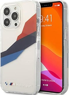 BMW BMW Motorsport Collection PC/TPU Hard Case Graphic Tricolor For iPhone 13 Pro (6.1") - Transparent  - Image 4