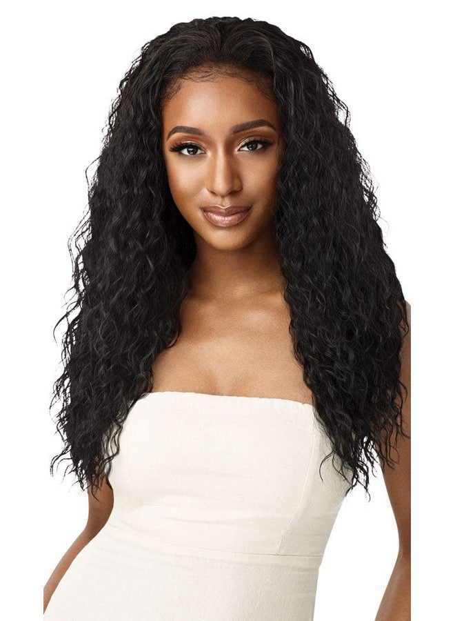 Outre Quick Weave Wet & Wavy Half Wig Beach Curl 24" (2T1/425) - Image 2