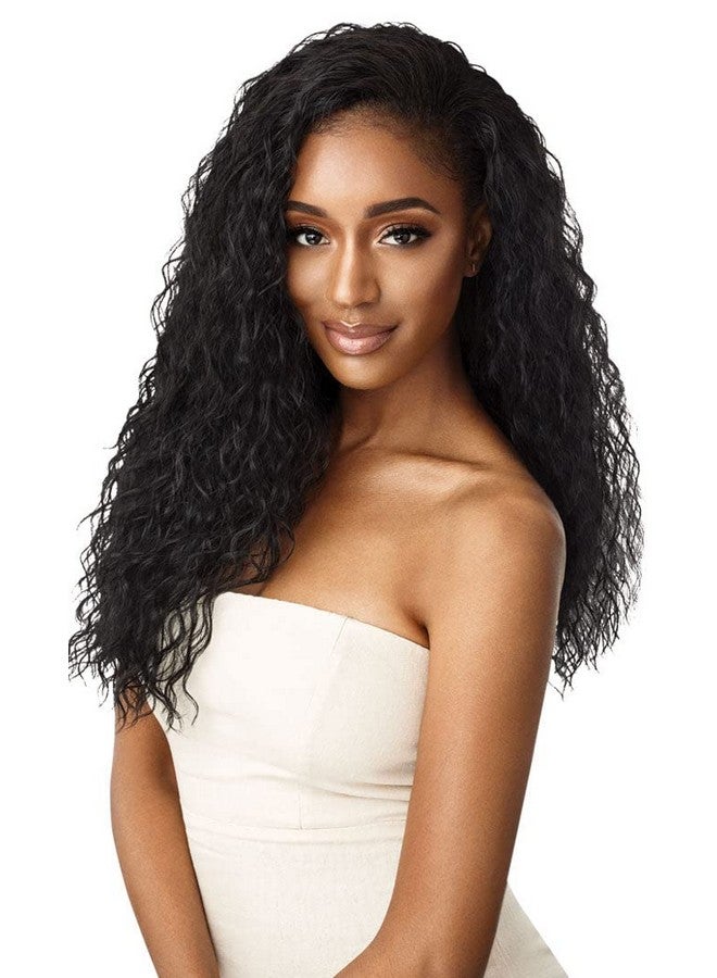 Outre Quick Weave Wet & Wavy Half Wig Beach Curl 24" (2T1/425) - Image 3