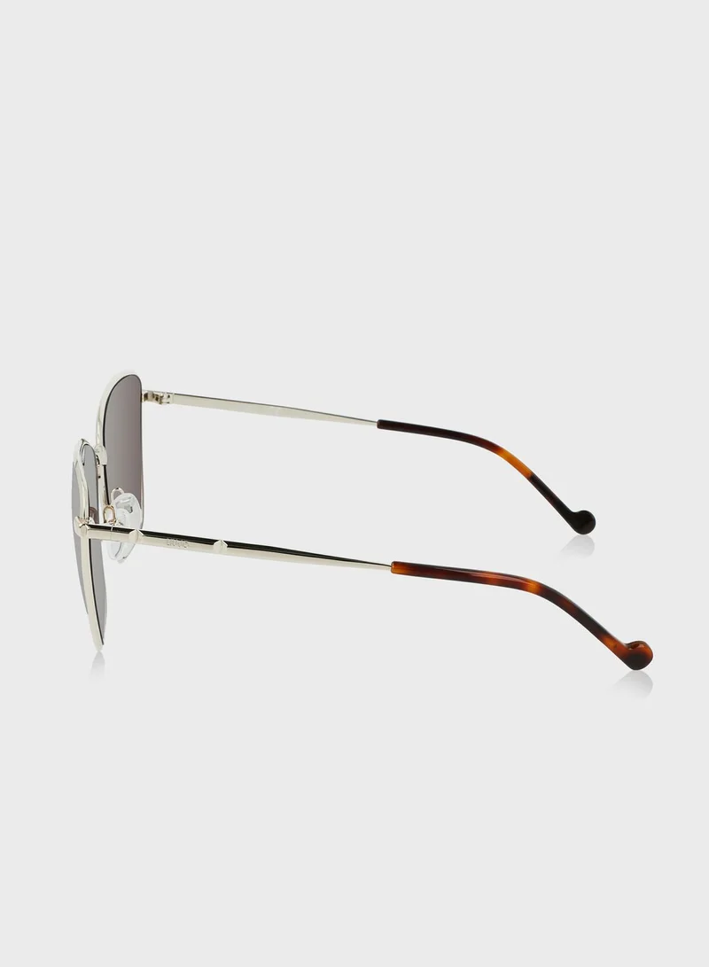 ليو جو نظارة شمسية بعدسات مستطيلة