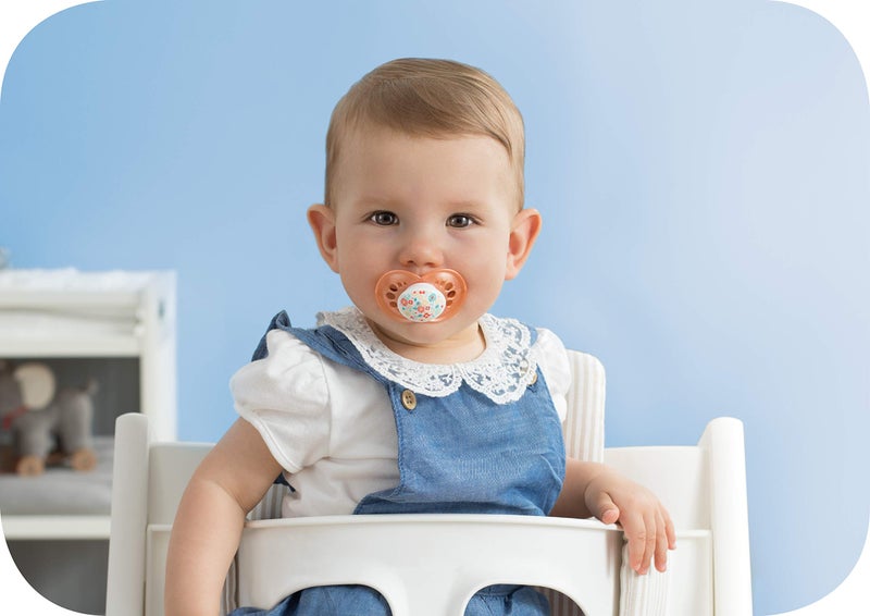 MAM Original Baby Pacifier, Nipple Shape Helps Promote Healthy Oral Development, Sterilizer Case, 2 Pack, 16+ Months, Animal/Boy - Image 3