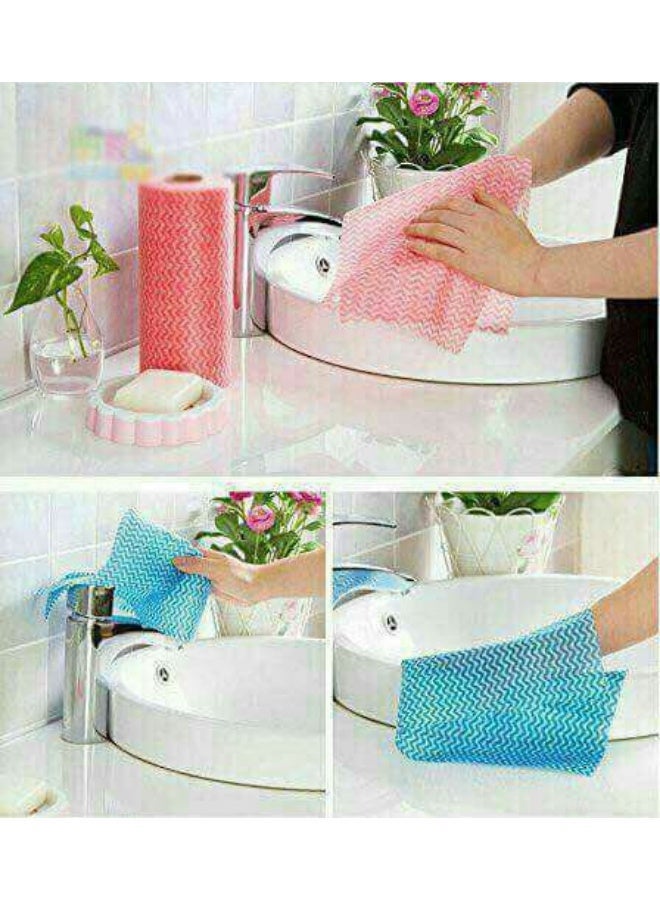 Kitchen towels for absorbing food oil -  reusable pieces for healthy food preparation; kitchen cleaning tools - 2 pieces - Image 4