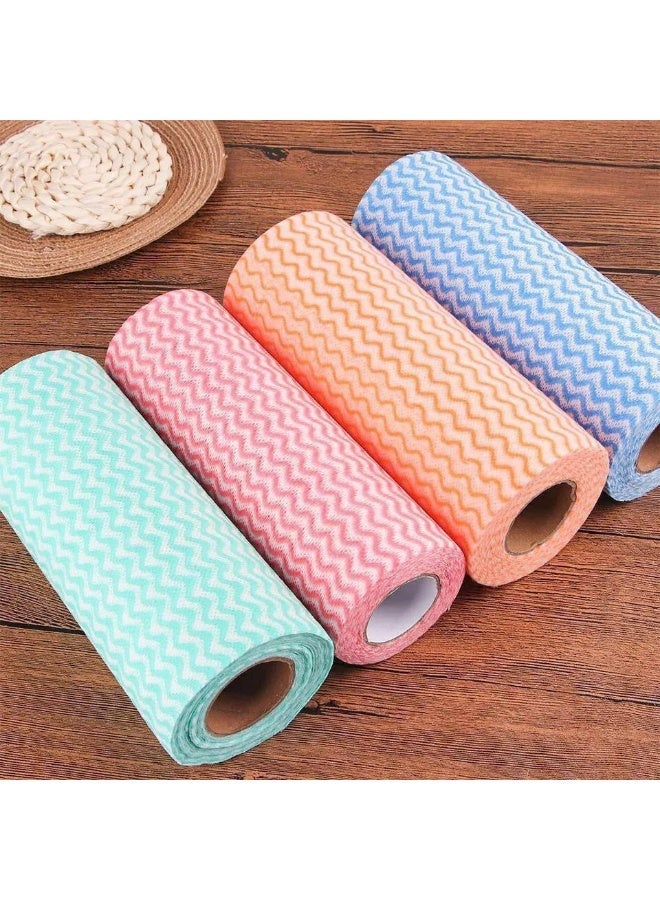 Kitchen towels for absorbing food oil -  reusable pieces for healthy food preparation; kitchen cleaning tools - 2 pieces - Image 2