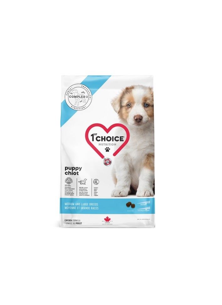 1st Choice Puppy Medium & large breeds Chicken formula 12Kg,1st Choice dog food, Raw food for dogs, High Protein Raw dog food, best dog food, nutritious dog food, dog food, dog food for puppies - pzsku/Z59F8EBC6CEF4F0980868Z/45/_/1730115045/1167a7fc-155d-4874-a42b-74a49250ed94