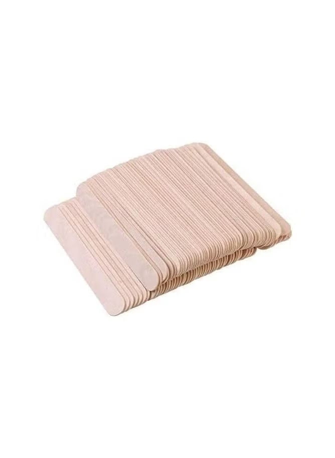 سوفت خافض لسان خشبي طبي معقم - 100 قطعة، مقاس 6 إنش - مثالي للاستخدامات الطبية والتجميلية والحرف اليدوية - Image 5