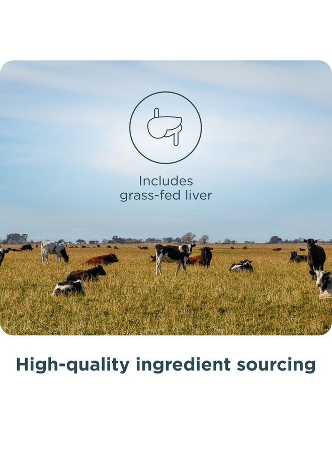 آينشنت نيوترشن مكملات الأعضاء من Ancient Nutrition، كبسولات مجمع الأعضاء من الأبقار التي تتغذى على العشب والبرية، كبد البقر والضأن، تدعم صحة الدم والأمعاء والكبد، 30 كبسولة - Image 5