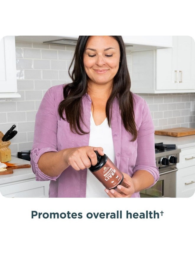 آينشنت نيوترشن مكملات الأعضاء من Ancient Nutrition، كبسولات مجمع الأعضاء من الأبقار التي تتغذى على العشب والبرية، كبد البقر والضأن، تدعم صحة الدم والأمعاء والكبد، 30 كبسولة - Image 4