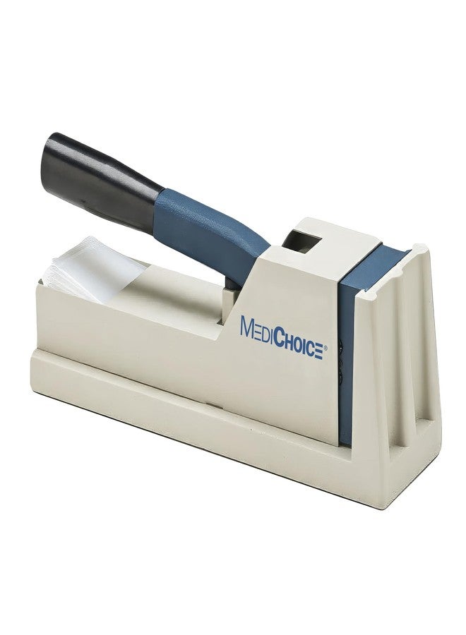 MediChoice Hand Operated Heavy-Duty Pill Crusher System Crushes Multiple Tablets at Once Compounding Medications Children Elderly Pets PLC5000 +50 Pill Pouches - Image 1