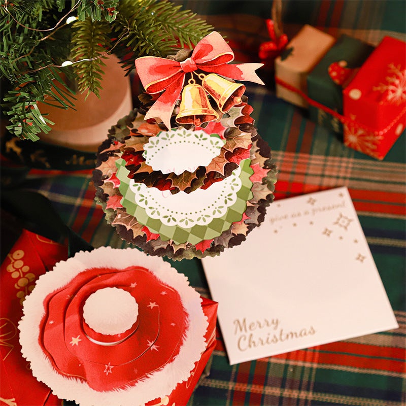 Ketchup Girl Starlight Gift Series Christmas Greeting Cards 4 Diy Handbook Decoration Materials Available In Christmas Style - Image 3