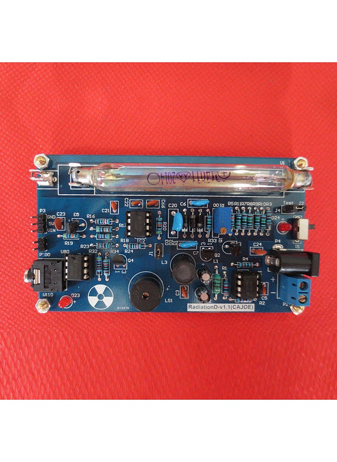 Generic - Assembled DIY Geiger Counter Kit Module Nuclear Radiation Detector LCD Display with Sound and Light Alarm Function - Image 1