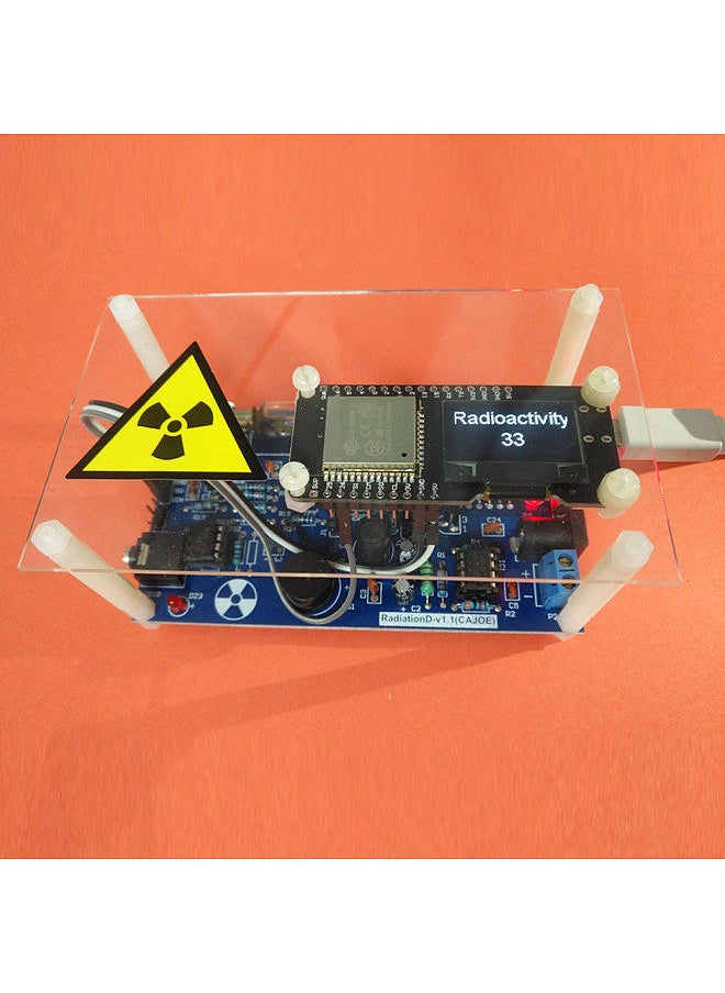 Generic - Assembled DIY Geiger Counter Kit Module Nuclear Radiation Detector LCD Display with Sound and Light Alarm Function - Image 1