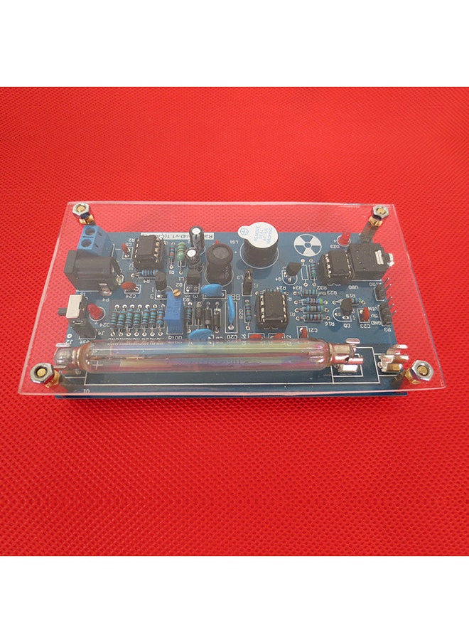 Generic - Assembled DIY Geiger Counter Kit Module Nuclear Radiation Detector LCD Display with Sound and Light Alarm Function - Image 1