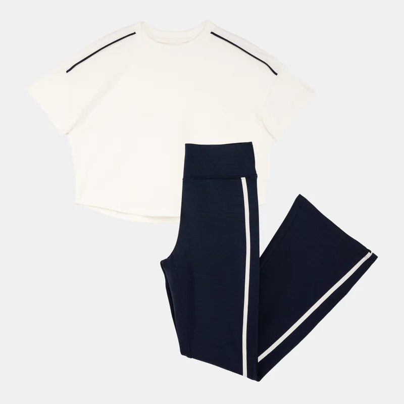 Sun and Sand Sports Kids' Plush T-Shirt and Tights Set