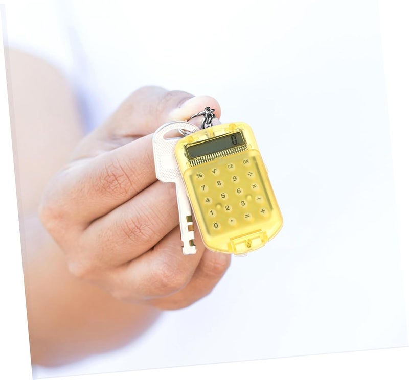 3pcs Portable Cute Electronic Calculator for Students Lightweight and Supplies - Image 4