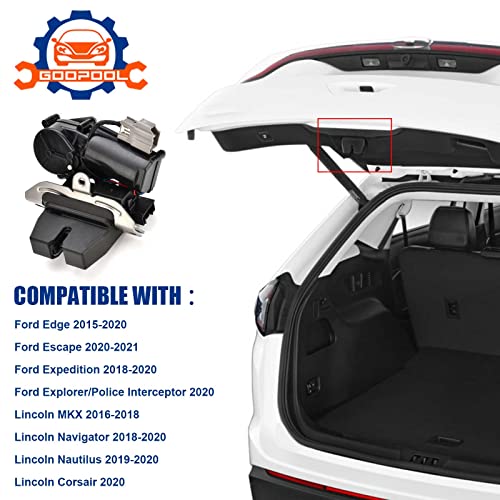 Goopool Liftgate Trunk Lock Actuator Compatible with Ford Escape Edge Lincoln Navigator MKX 2015-2021 Rear Lift Gate Lock Motor Replace # FA1Z-7443150 DS7Z-7443150-B - Image 2