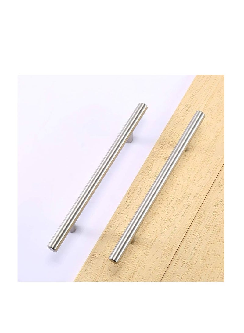 KNP KNP Silver Cupboard Handle is a sleek and durable furniture handle, perfect for enhancing the functionality and appearance of cabinets, cupboards, drawers, and wardrobes.  - Image 2