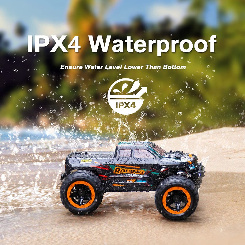 HAIBOXING RC Cars 16889, 1:16 Remote Control Car for Adults, High-Speed 36km/h RC Trucks RTR RC Crawler 2.4G All Terrain Waterproof Off-Road Vehicle with 2 Batteries Gifts for Kids, Boys 8+ - Image 3
