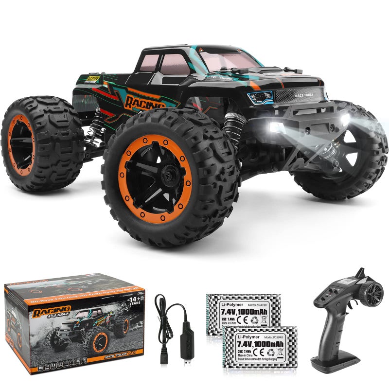 HAIBOXING RC Cars 16889, 1:16 Remote Control Car for Adults, High-Speed 36km/h RC Trucks RTR RC Crawler 2.4G All Terrain Waterproof Off-Road Vehicle with 2 Batteries Gifts for Kids, Boys 8+ - Image 1