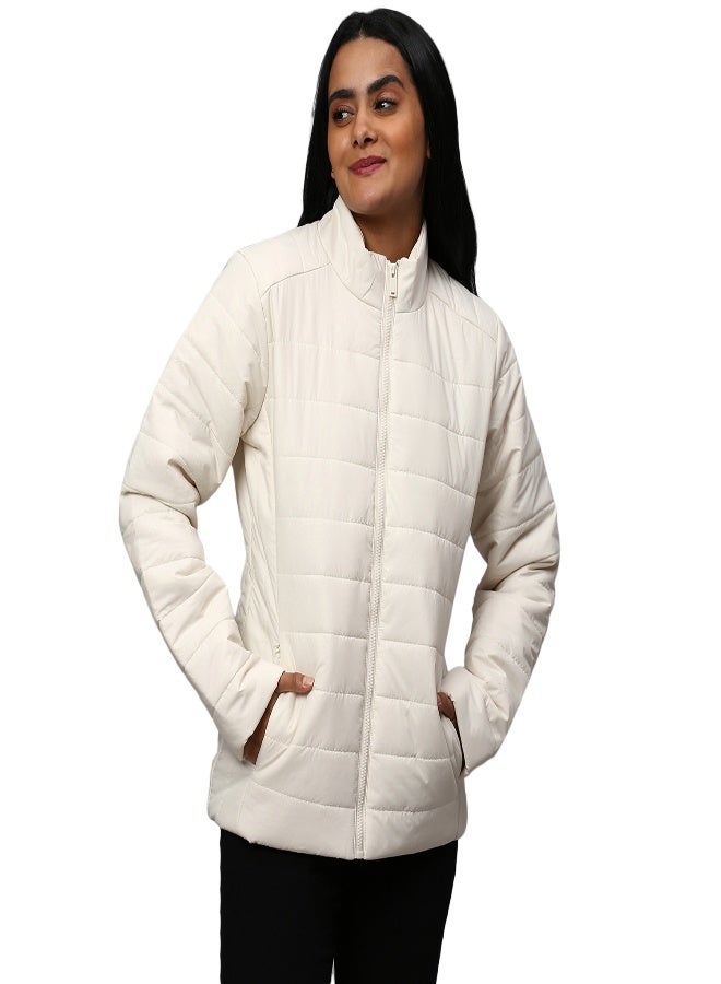 HIGH STAR Women Cream Jackets - Image 1