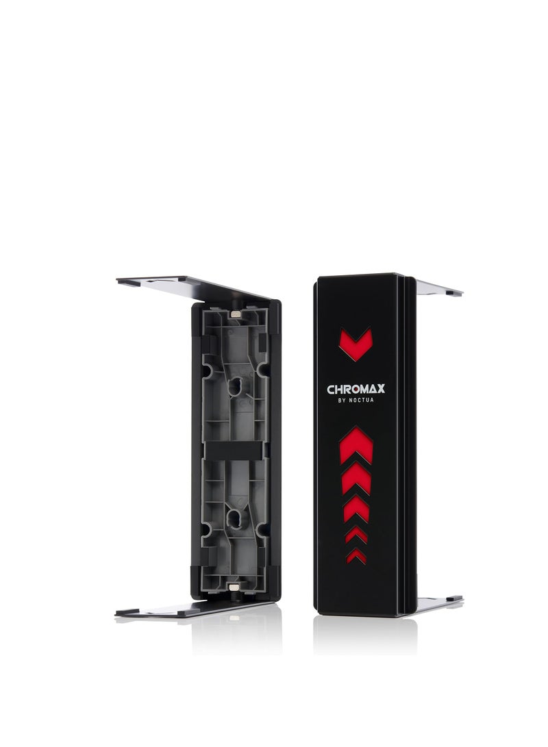 Noctua NA-HC3 chromax.black.swap, Heatsink Cover for NH-D15, NH-D15S & NH-D15 SE-AM4 (Black) - Image 1