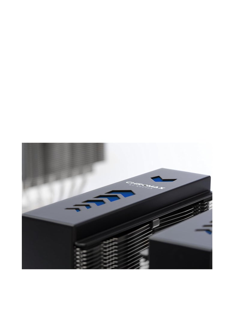 Noctua NA-HC3 chromax.black.swap, Heatsink Cover for NH-D15, NH-D15S & NH-D15 SE-AM4 (Black) - Image 5