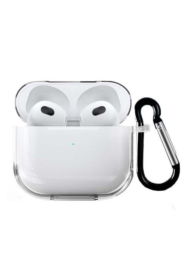 NIBEMINENT - Protective Shockproof Case Cover For Apple AirPods 3rd Generation Clear - Image 1