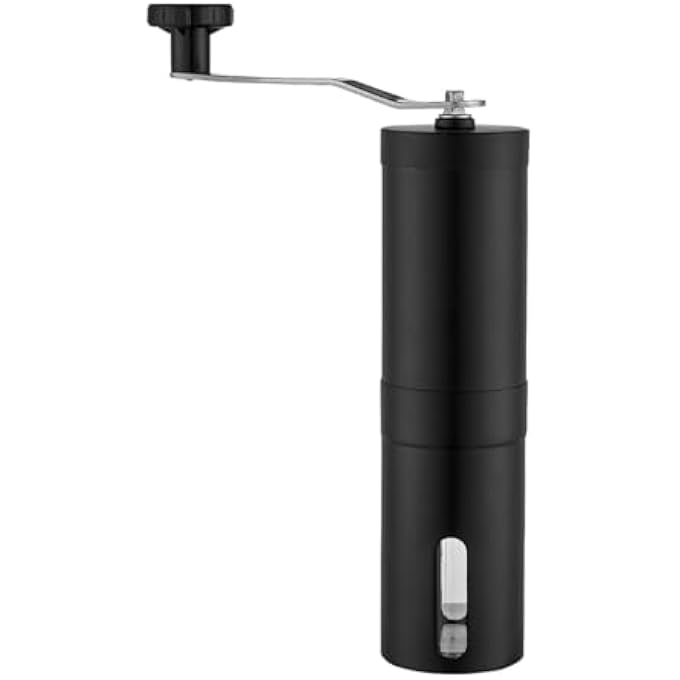 CENPEK Manual Coffee Grinder Stainless Steel Coffee Grinder Adjustable Grinding Coarseness For Home Office Or Travel - Image 2